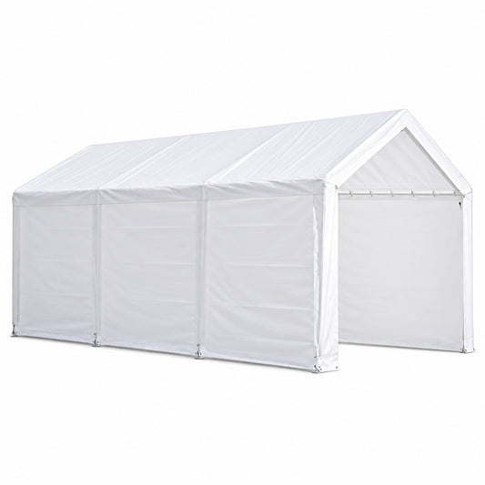 Canopy 11'X20' Portable Garage Fully Enclosed All Season Carport Canopy